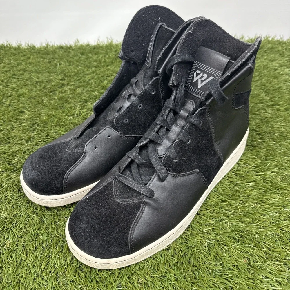 Jordan Westbrook 0.2 Sneakers Men's Size 11 Black Leather High Top 854563-004